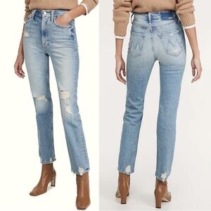 MOTHER brand new with tags high waisted rider skimp jeans